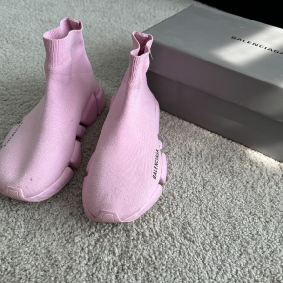 Balenciaga Pink Women's Sneakers - Picture 3 of 5